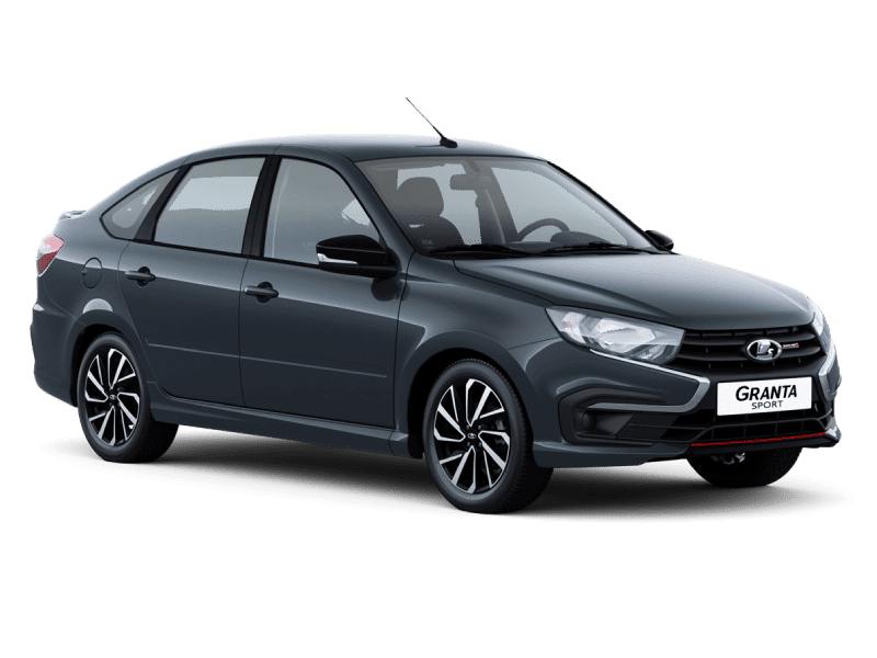Купить Lada Granta Sport Лифтбек в Ростове-на-Дону - СЕРЕБРИСТО-ТЕМНО-СЕРЫЙ "БОРНЕО" (633) - МЕТАЛЛИК