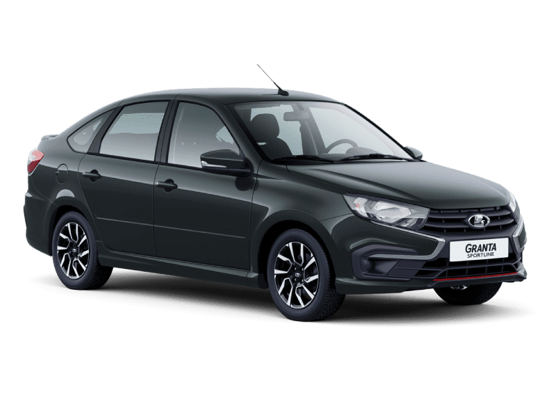 Купить Lada Granta Sportline Лифтбек в Ростове-на-Дону - СЕРЕБРИСТО-ТЕМНО-СЕРЫЙ "БОРНЕО" (633) - МЕТАЛЛИК